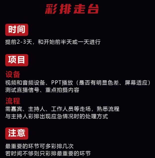 發布會流程