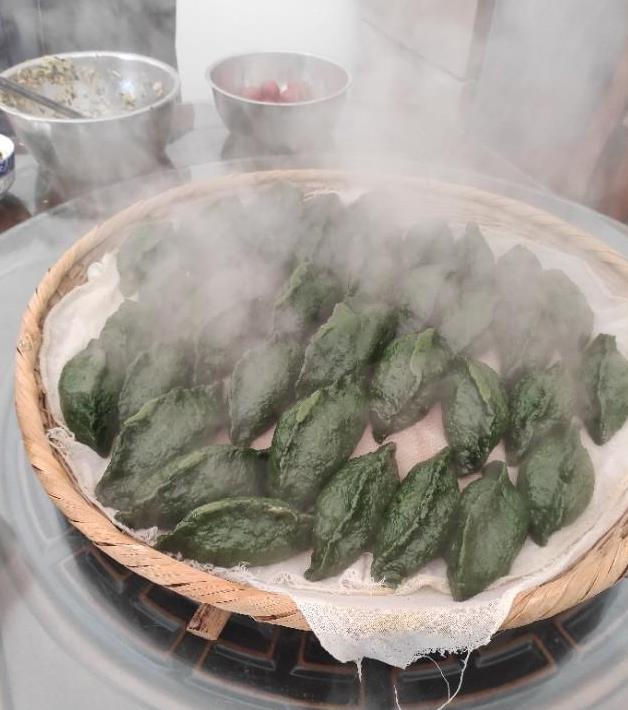 車坳原生態美食~艾米粿!