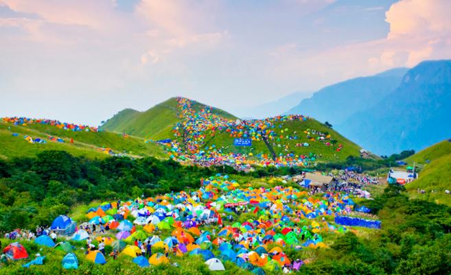 武功山帳篷節