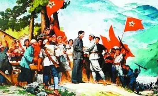 為什么說井岡山根據地的斗爭代表了中國革命發展的正確方向？